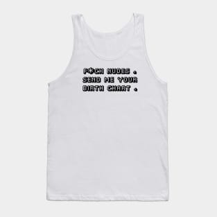 Birth chart Tank Top